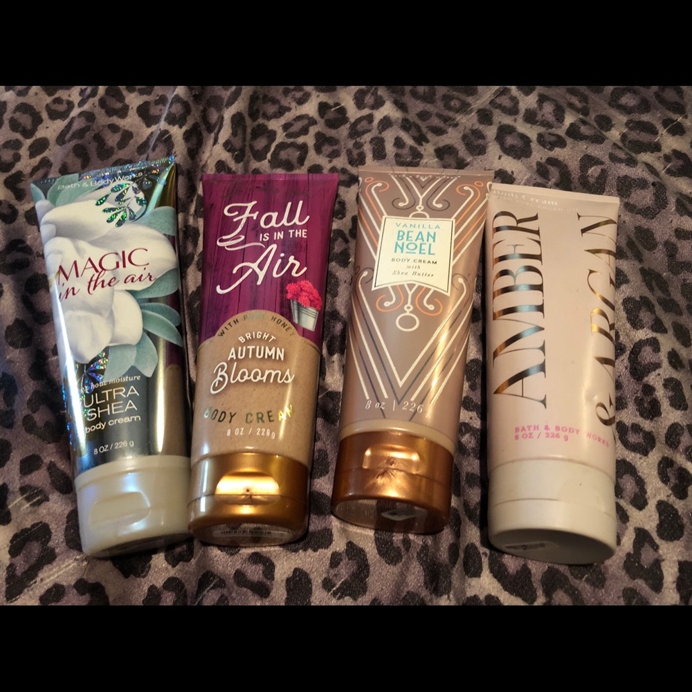 Bath & body works body cremes
